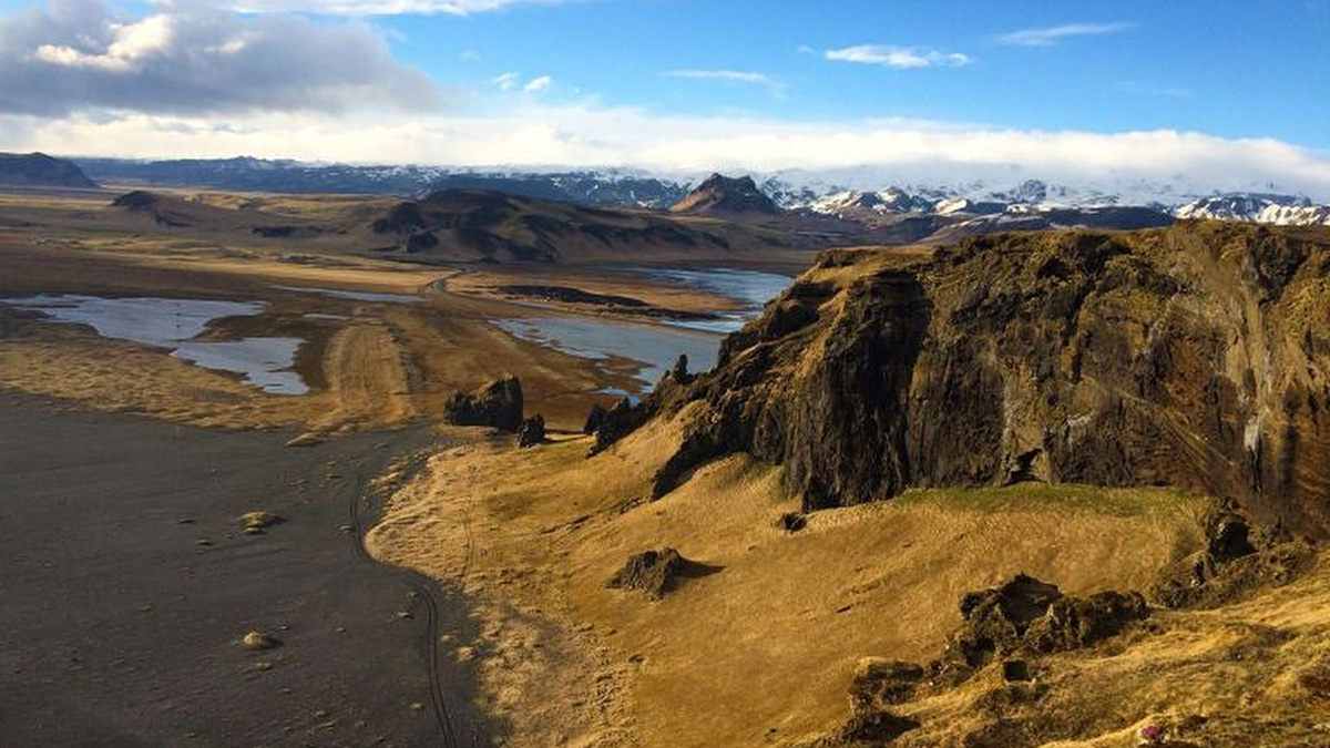 On location in Iceland