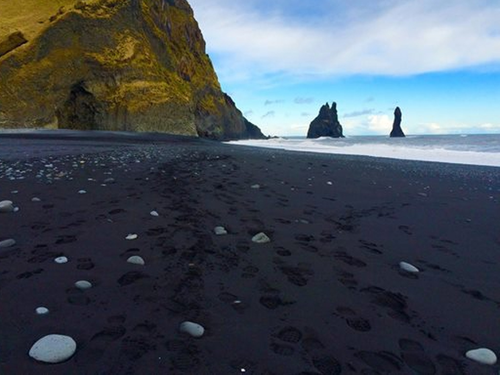 On location in Iceland